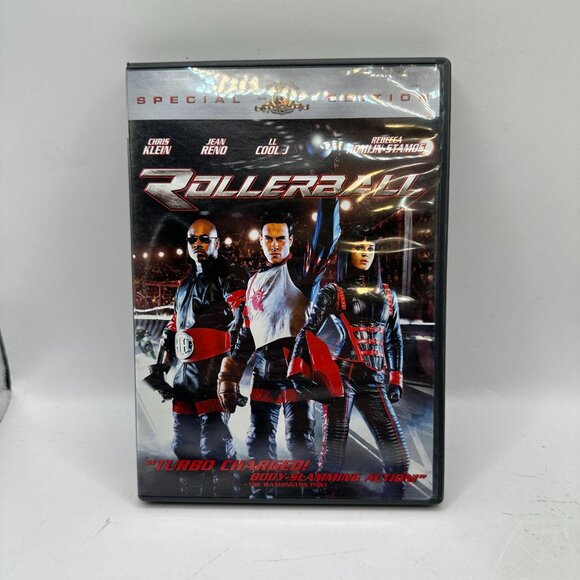 Rollerball DVD Movie Widescreen Full Frame MGM Rated R NTSC Chris Klein - Picture 2 of 4